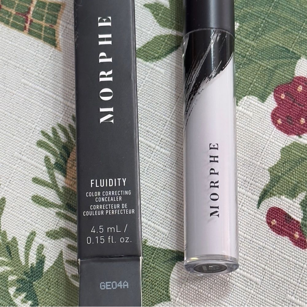 MORPHE FLUIDITY LAVENDER Color Correcting Concealer NIB - Picture 6 of 14